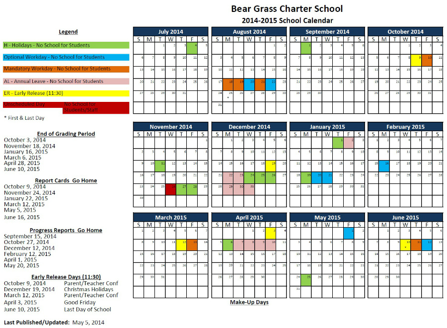 bgcs_calendar_20151 Bear Grass Charter School